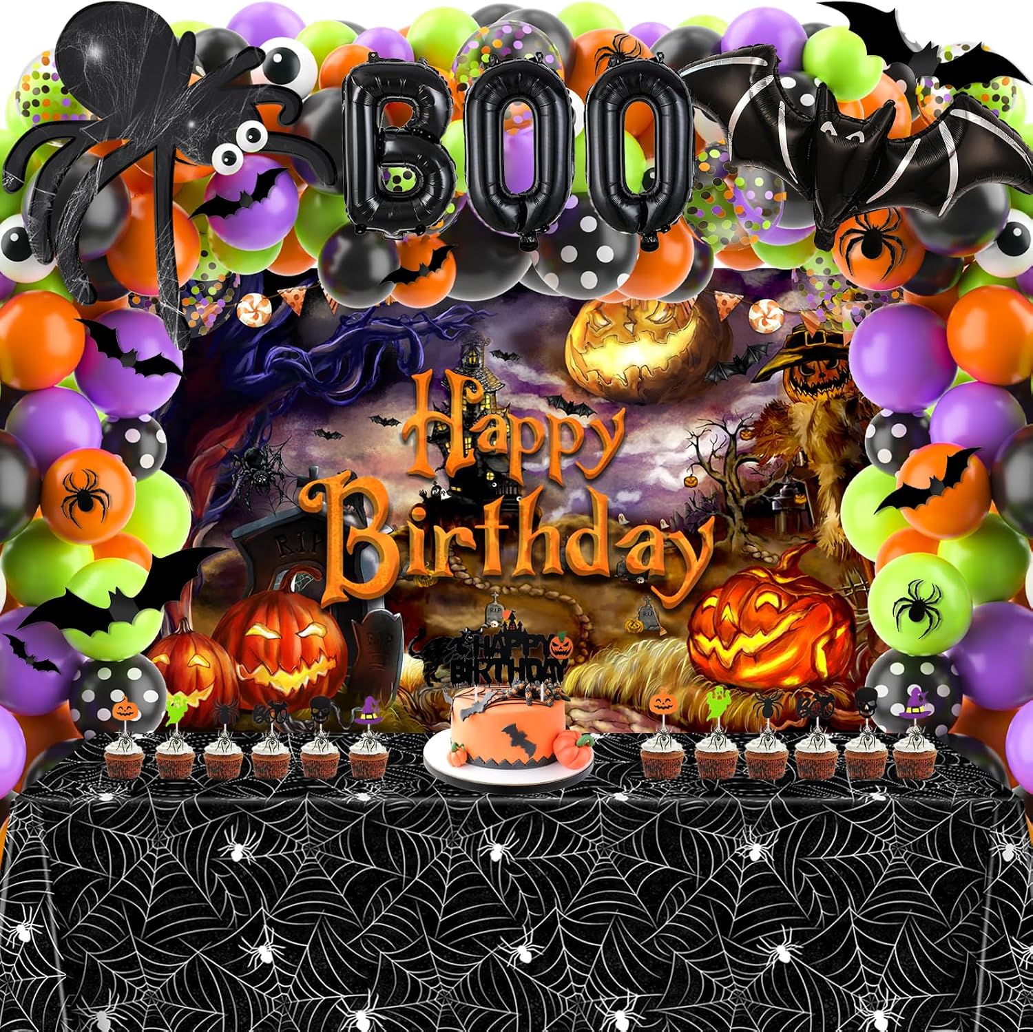 Halloween Feestdecoraties 105  - Balloon Arch Kit recensie en prijs