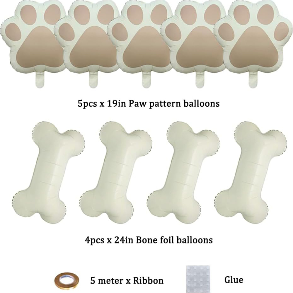 9-delige set Let us Pawty Big  - Let'S Party Event Supply recensie en prijs