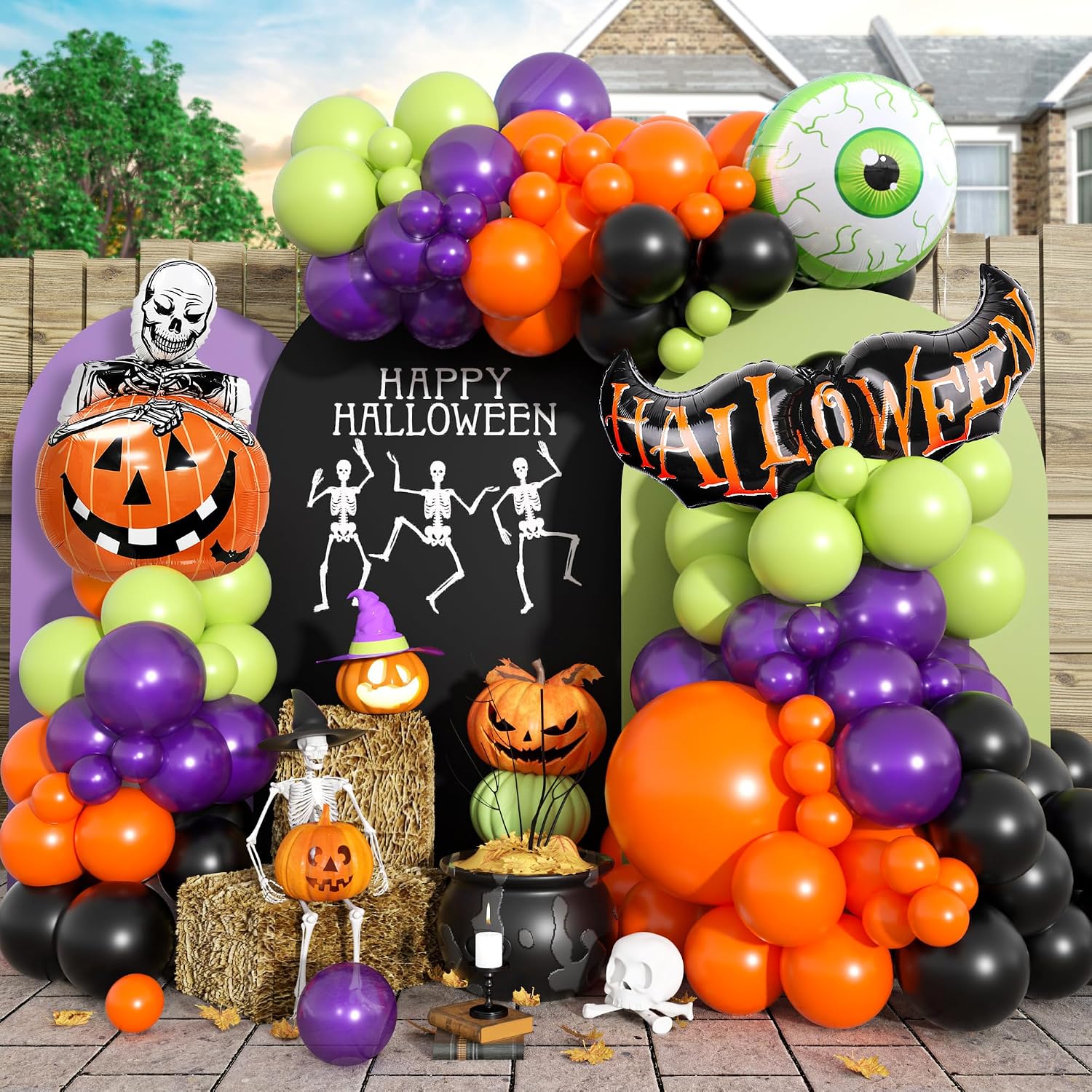 Halloween Ballonnen Garland Bo - Balloon Arch Kit recensie en prijs