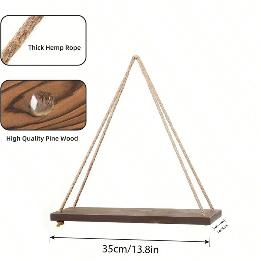 1Set Houten Hangende Planken S - Flower Wall Panel recensie en prijs