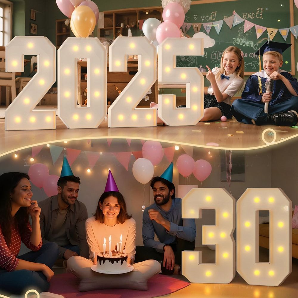 0-9 Cijfers LED Lichtballon 70 - Led Balloon Light recensie en prijs