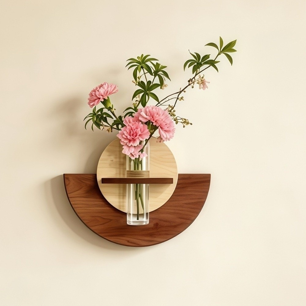 Ovaal houten wandmontage bloem - Flower Wall Panel recensie en prijs