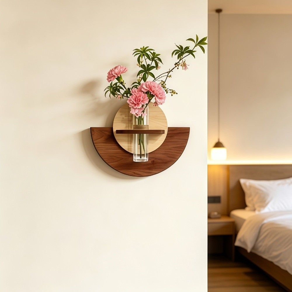 Ovaal houten wandmontage bloem - Flower Wall Panel recensie en prijs