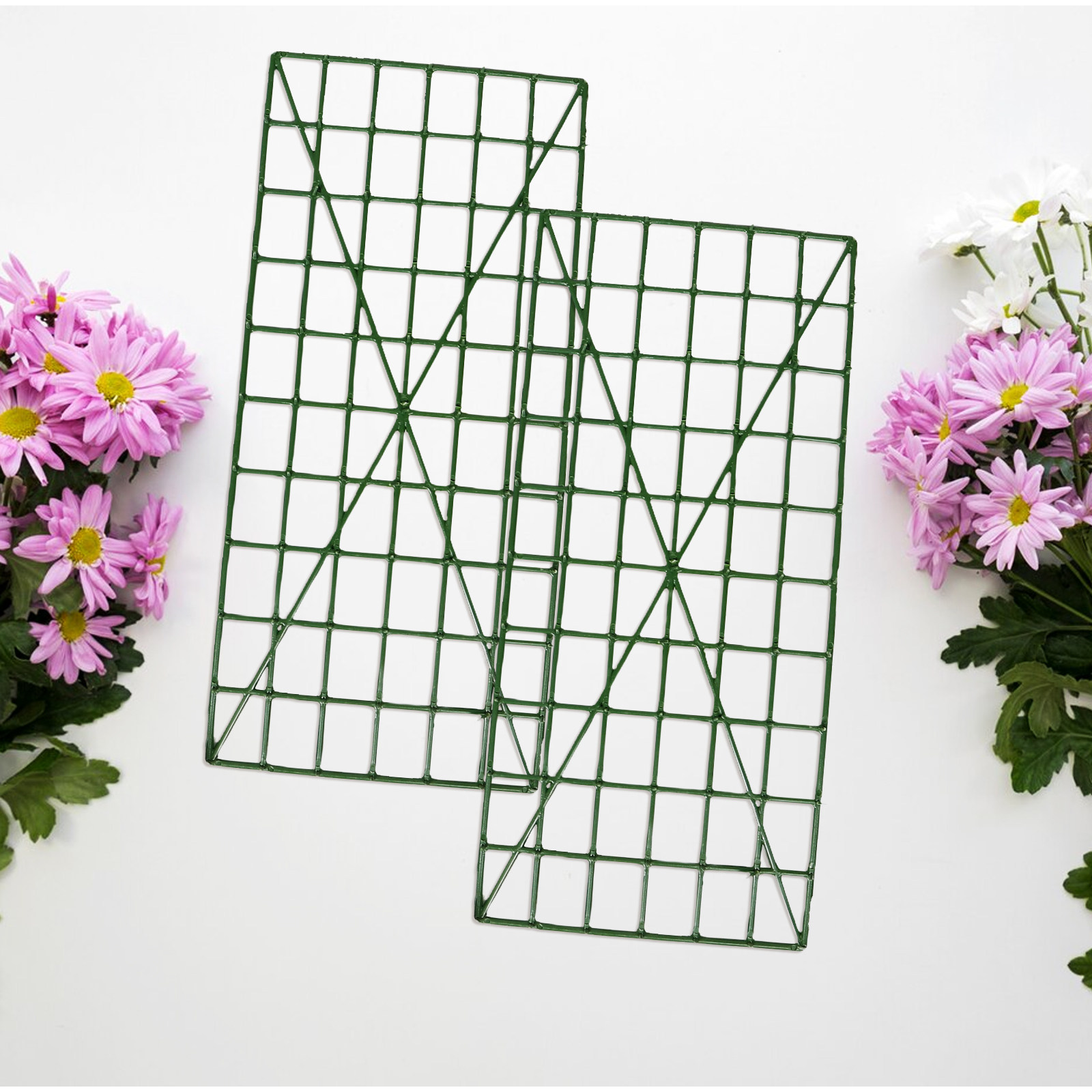 4-delige PP bloemenwandrek bru - Flower Wall Panel recensie en prijs